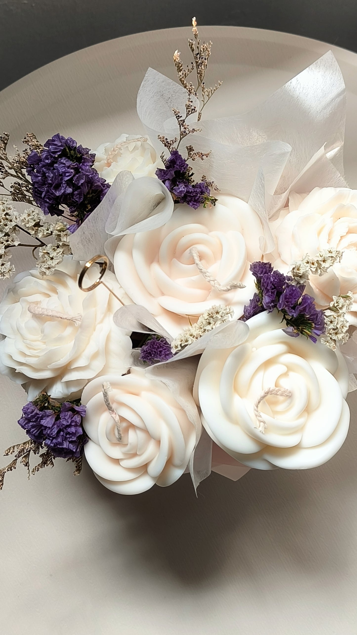Faintly Bold Candle Bloom Box