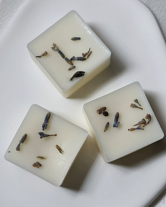 6 French Lavender Scented Botanical Soy Wax Melts