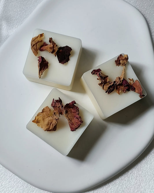 6 English Rose Scented Botanical Soy Wax Melts