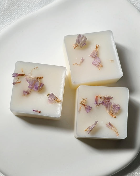 6 Sweet Pea & Vanilla Scented Botanical Soy Wax Melts